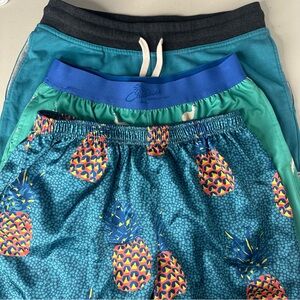 Lot of 3 Chubbies 5.5 Men’s Loungewear Shorts Size S